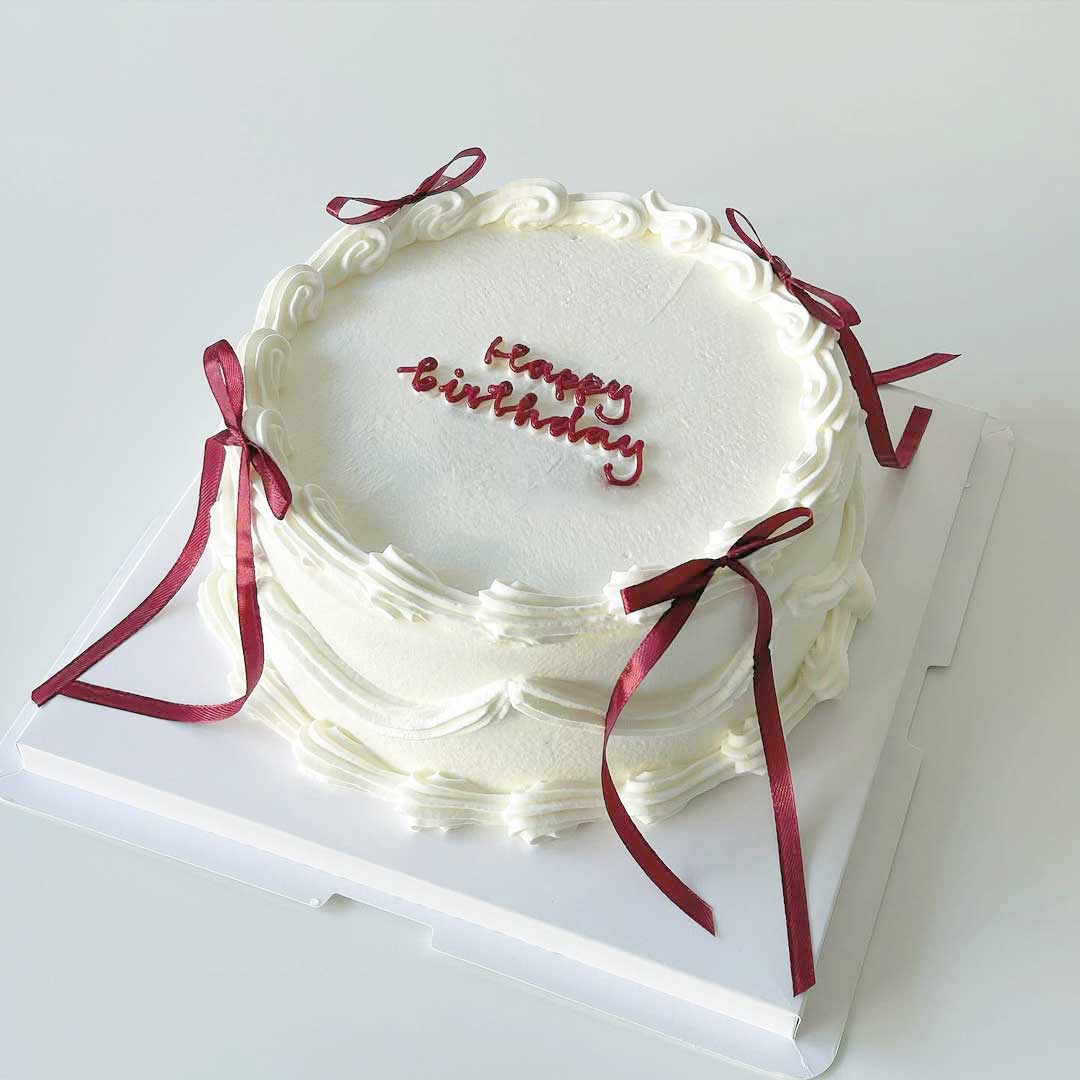 Basic ribbon cake