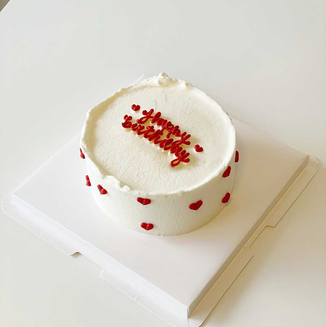 Heart cake