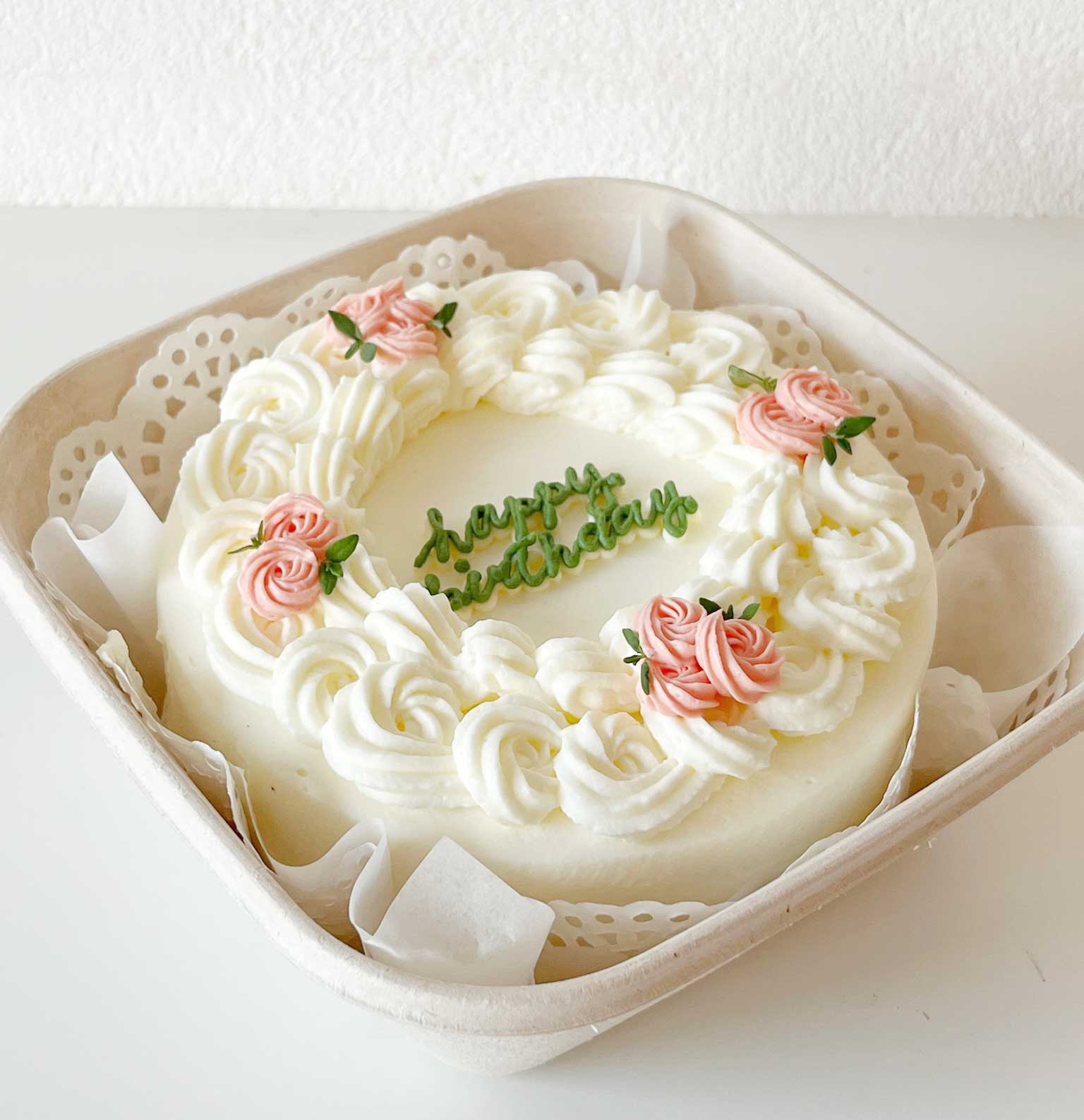 [box cake] Rose Garden